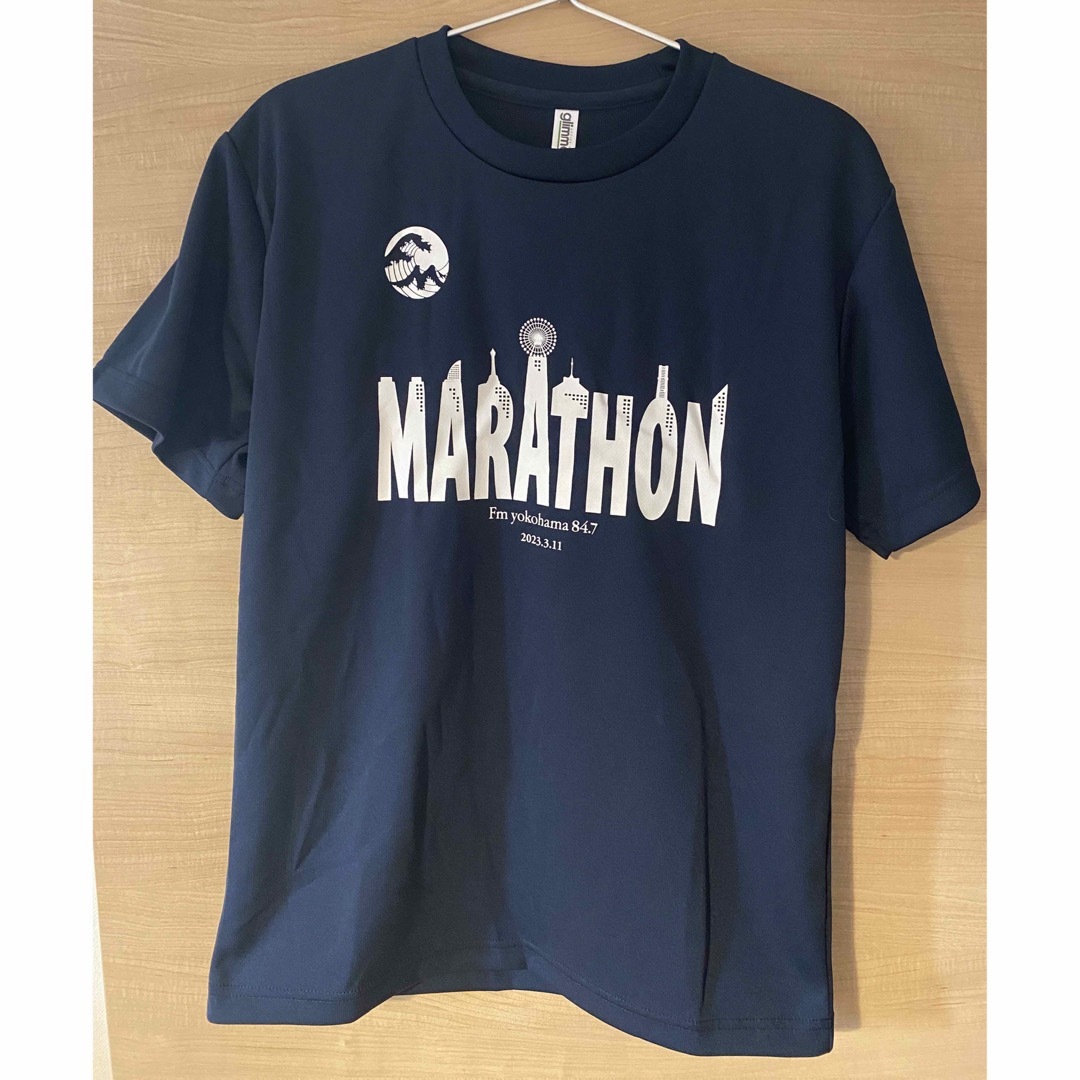 asics(アシックス)のFM横浜マラソン　記念品　Tシャツ スポーツ/アウトドアのランニング(ウェア)の商品写真