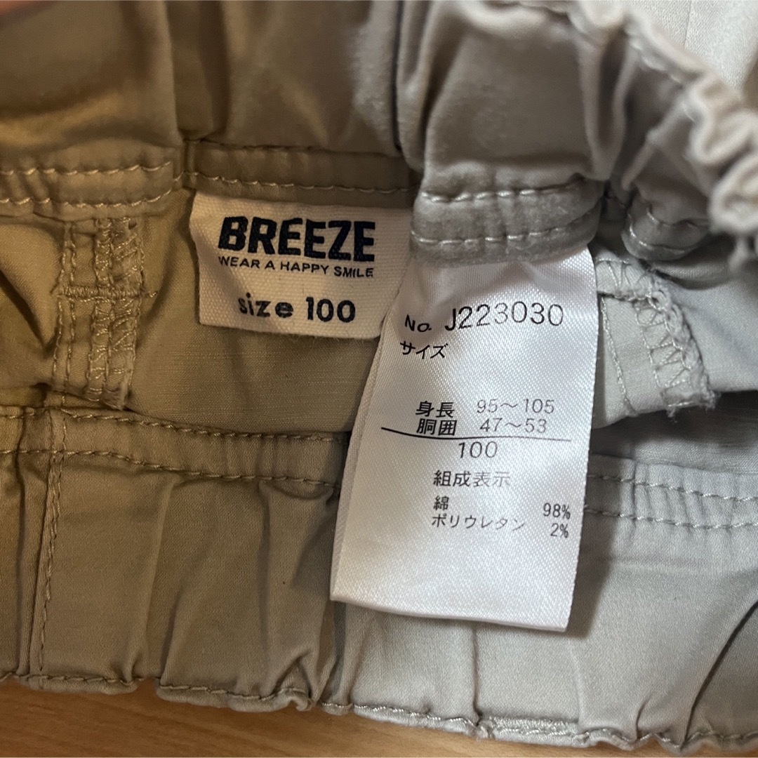 BREEZE(ブリーズ)の100cm  Breezeスケーターショーツ キッズ/ベビー/マタニティのキッズ服男の子用(90cm~)(パンツ/スパッツ)の商品写真