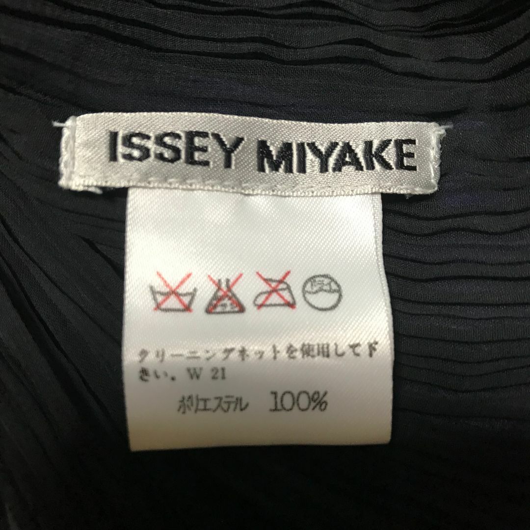 ISSEY MIYAKE(イッセイミヤケ)のイッセイミヤケ　プリーツ　かぶりのブラウス レディースのトップス(シャツ/ブラウス(半袖/袖なし))の商品写真