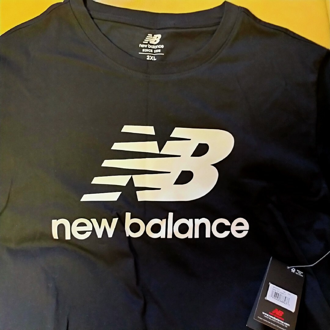 New Balance 大谷翔平 スタックドロゴ Tシャツ ブラック 3XL