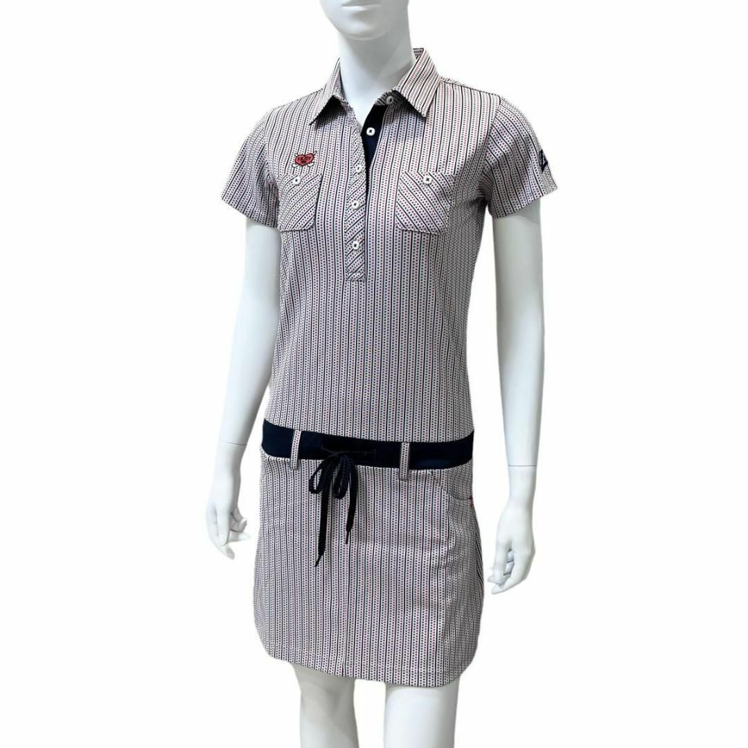 32 美品 lecoqsportifGOLF ゴルフウェア ワンピース フィラ