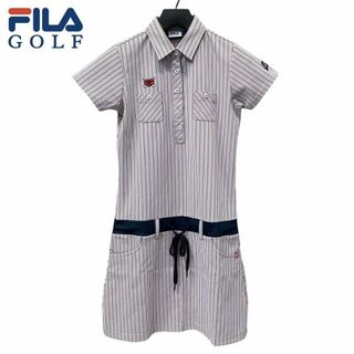 フィラ(FILA)の極美品 ☆ FILA GOLF フィラ ゴルフ 半袖 ワンピース M サイズ(ウエア)