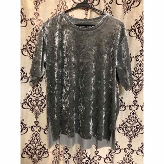 ベルシュカ(Bershka)の新品　ベルシュカ　ベロアTシャツ(Tシャツ(半袖/袖なし))