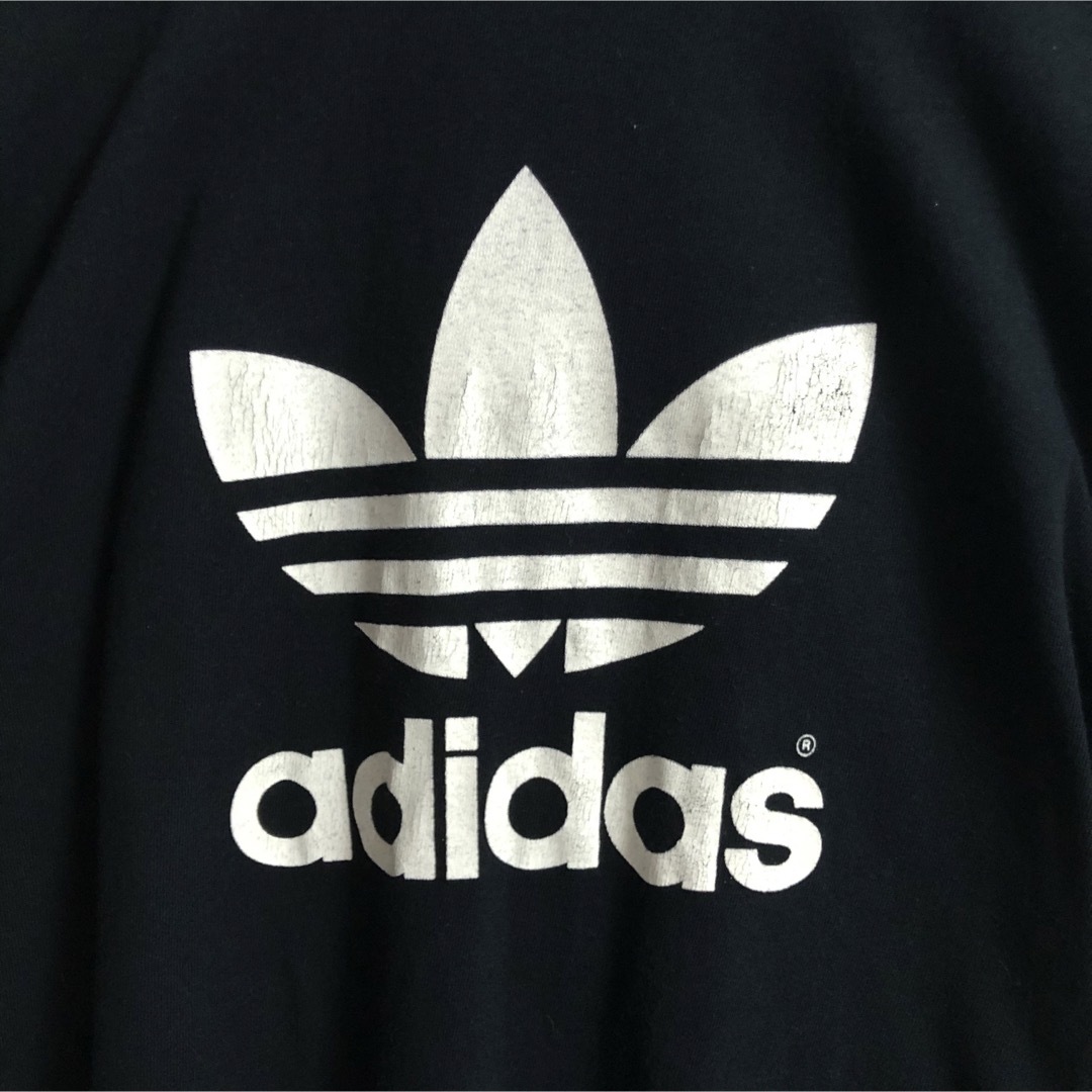 adidas(アディダス)のアディダス トレフォイルロゴ Tシャツ adidas ビッグロゴ 両面プリント メンズのトップス(Tシャツ/カットソー(半袖/袖なし))の商品写真