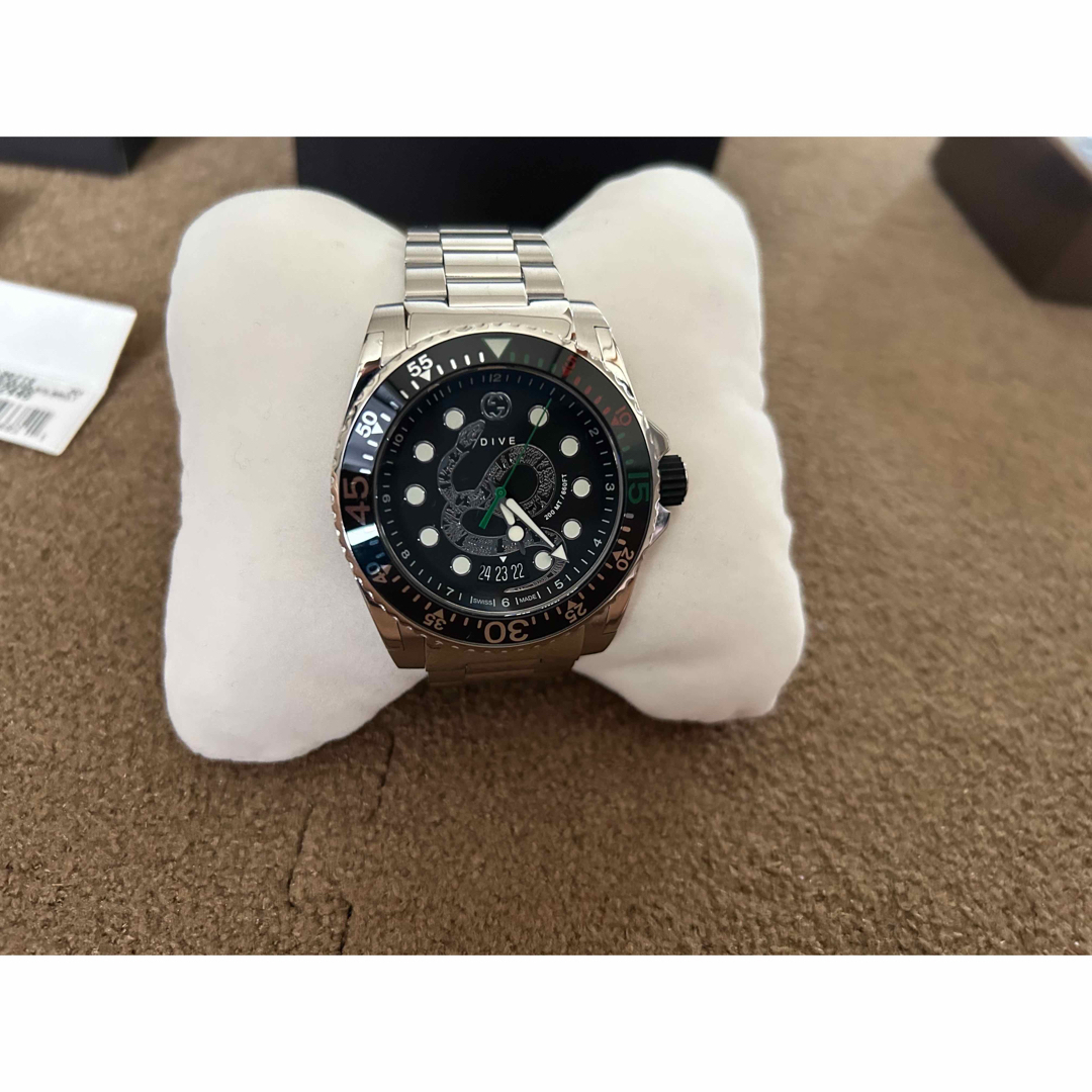 GUCCI メンズ YA136218 ダイヴ 45mm DIVE 45mm