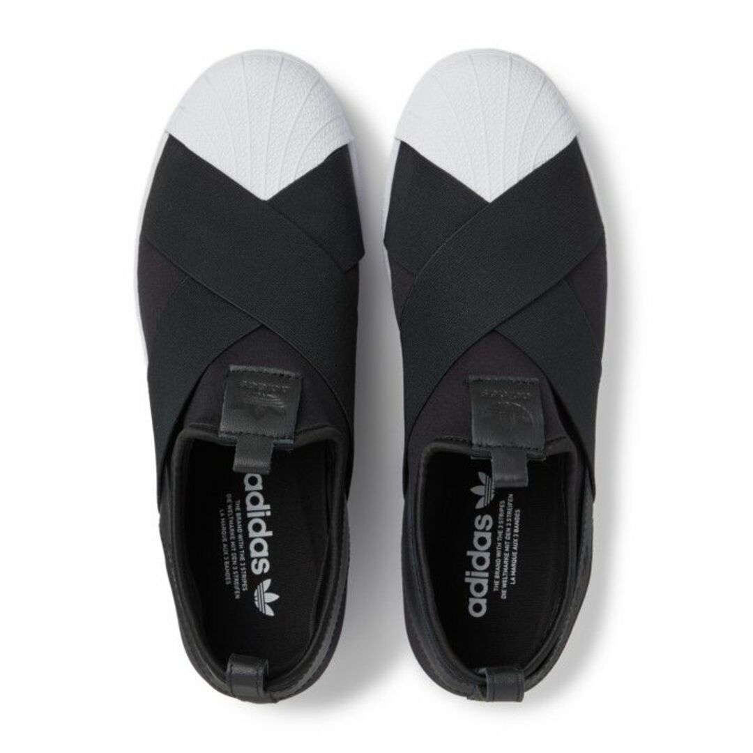 adidas(アディダス)のFW7051 アディダス スーパースター スリッポン　コアブラック　25.0㎝ レディースの靴/シューズ(スニーカー)の商品写真