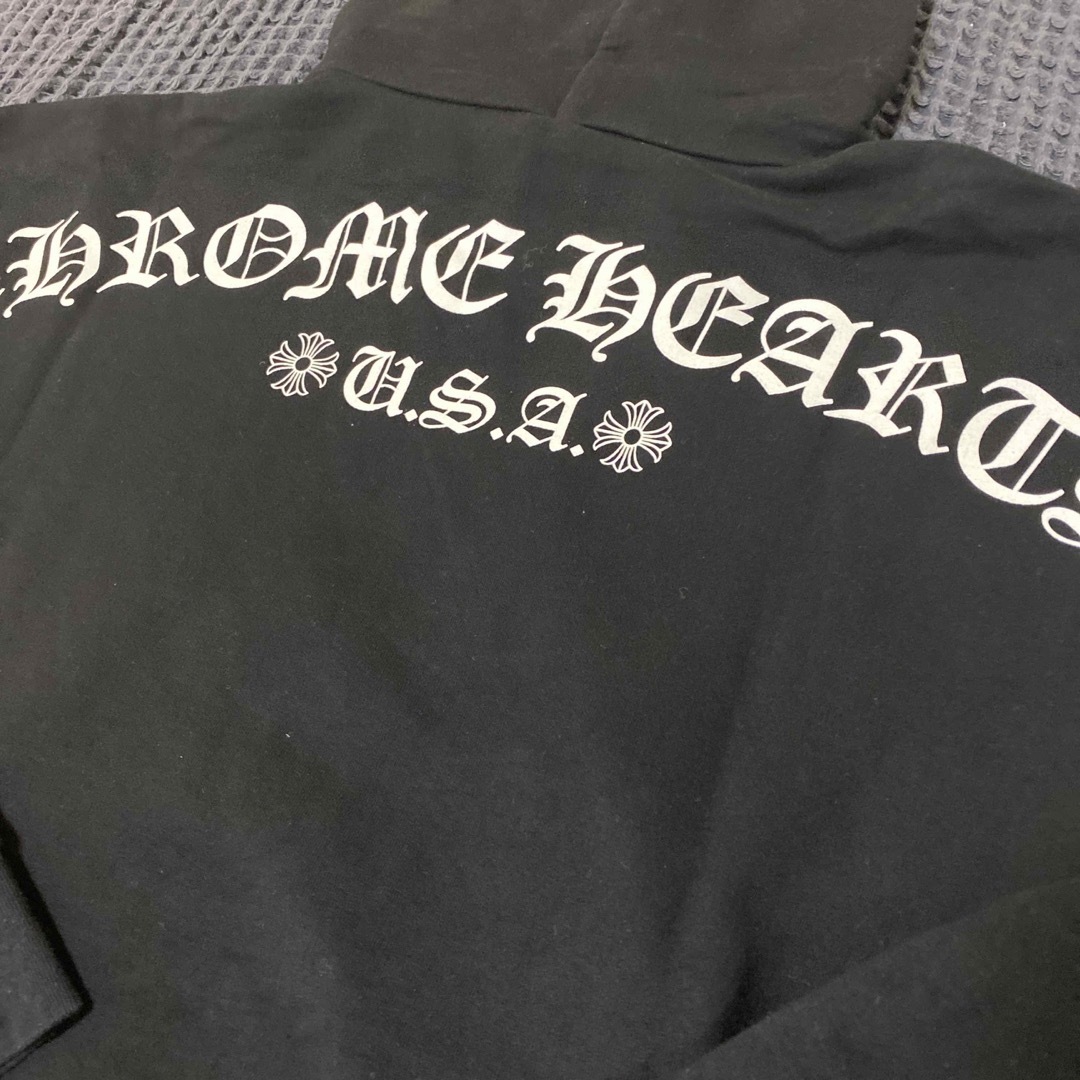 新品☆Chrome Hearts クロムハーツ パーカー 黒XL