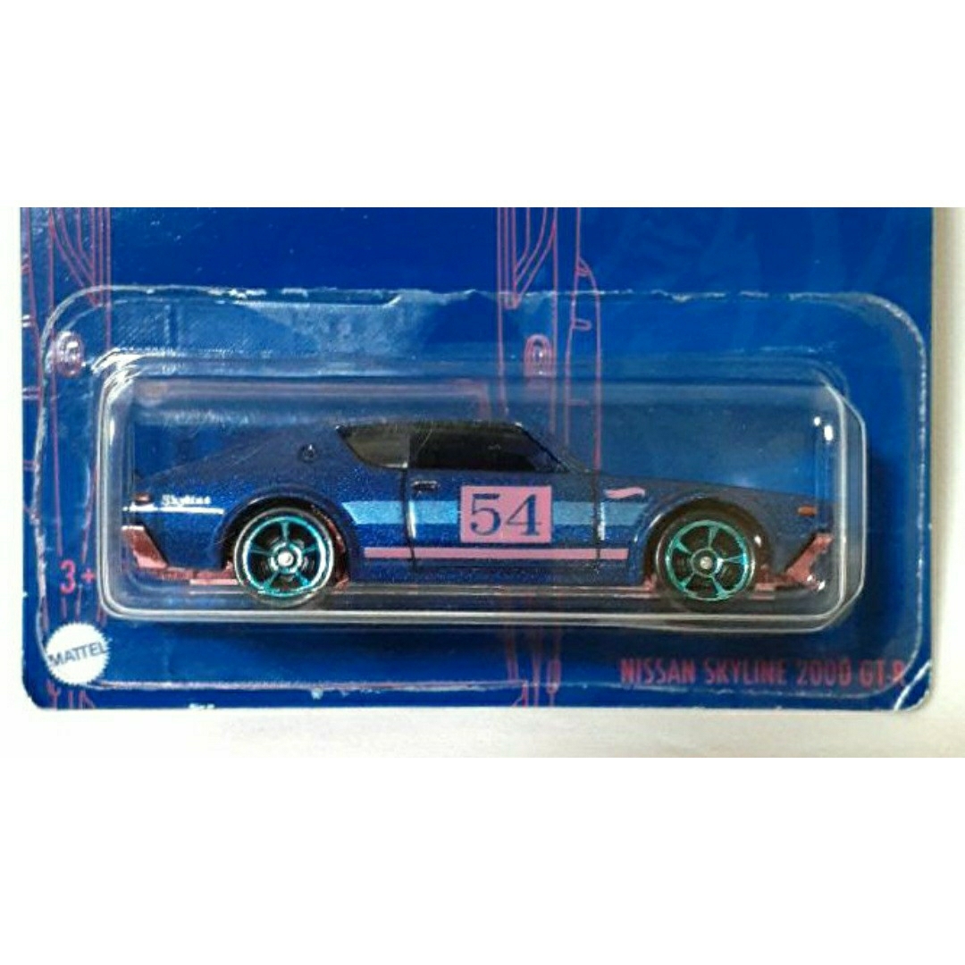 日産(ニッサン)のホットウィール　USカード　日産　スカイライン　2000　GT-R エンタメ/ホビーのおもちゃ/ぬいぐるみ(ミニカー)の商品写真