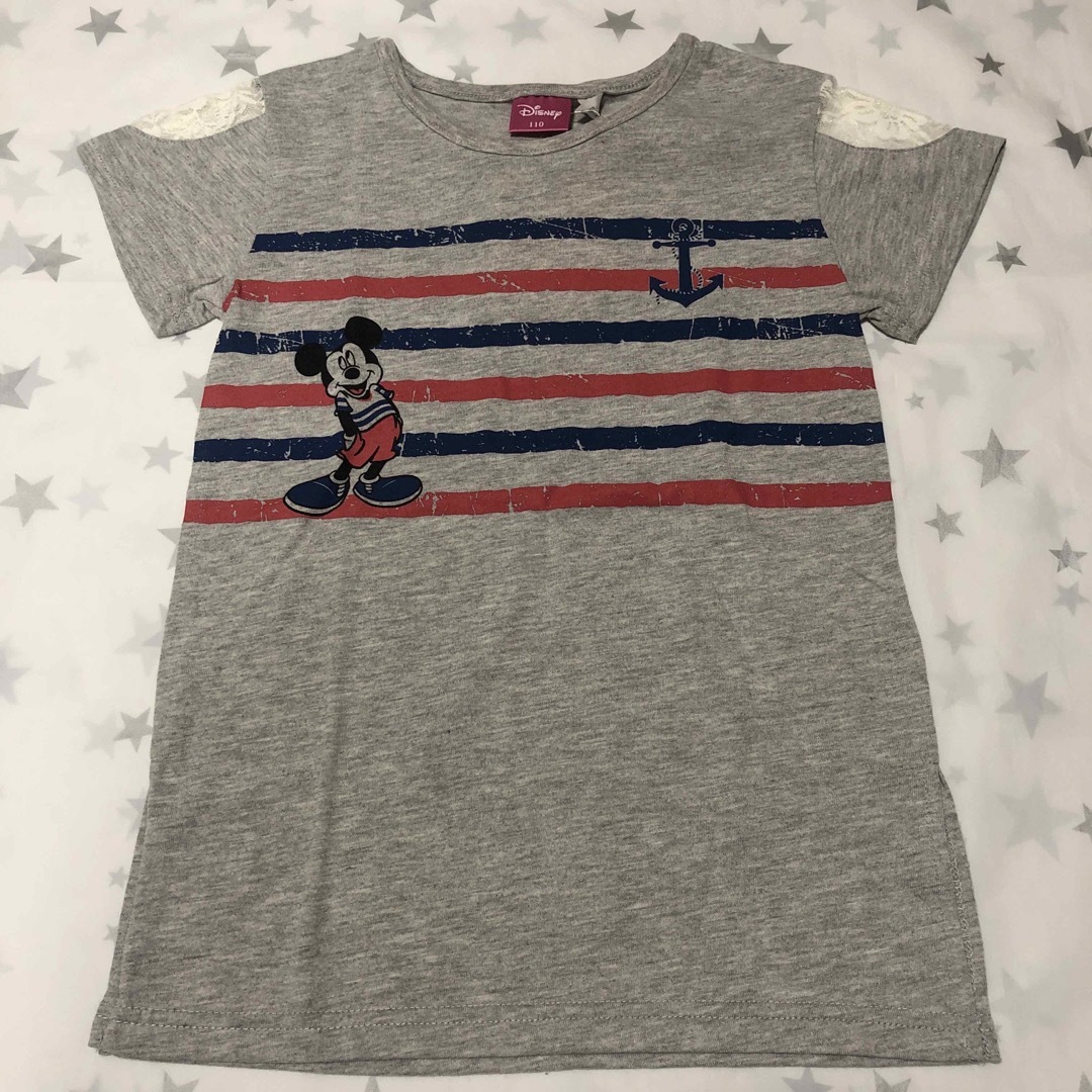 Disney(ディズニー)のディズニー 半袖Tシャツ キッズ/ベビー/マタニティのキッズ服女の子用(90cm~)(Tシャツ/カットソー)の商品写真