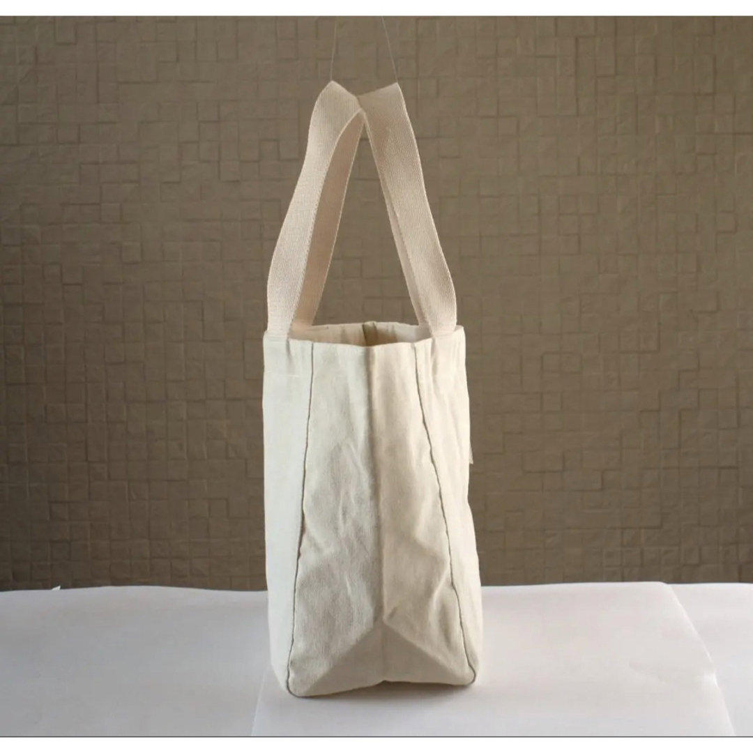 agnes b.(アニエスベー)のアニエスベー トートバッグ キャンバス　大容量 ホワイト　Agnes b.バッグ レディースのバッグ(トートバッグ)の商品写真