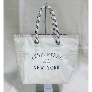 レスポートサック(LeSportsac)のLeSportsac レスポートサック　ハンドバッグ　2WAY ホワイト　白(ハンドバッグ)