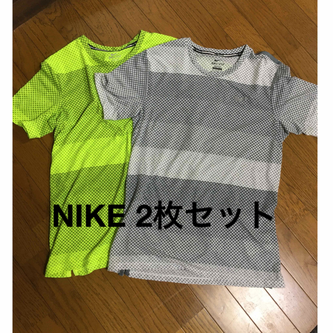 NIKE running tシャツ 2枚セット！