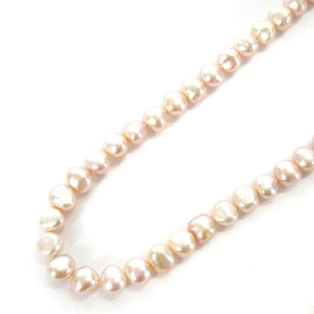 agete - アガット パール ネックレス シルバー ピンク 小物 アクセサリー