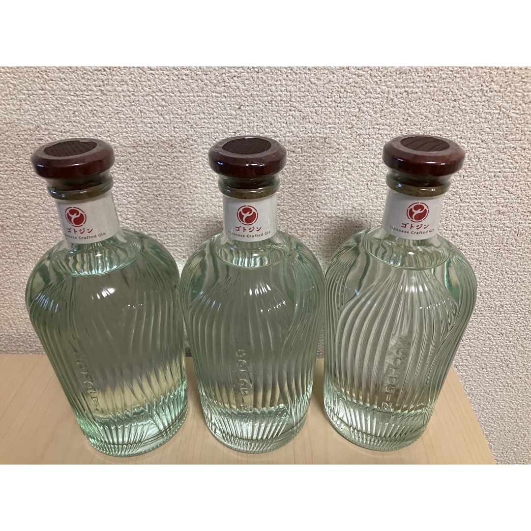 【3本】ゴトジン GOTOJIN 47度 500ml 五島つばき蒸溜所