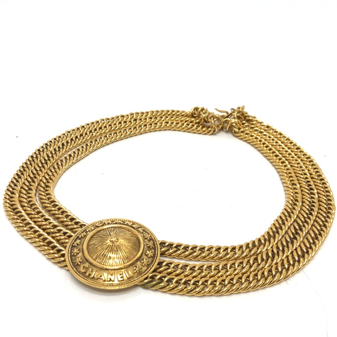 シャネル CHANEL CHANEL RUE CAMBON メダル チェーン ネックレス GP