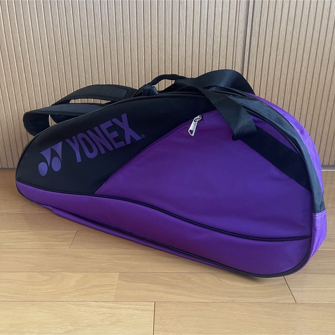 YONEX(ヨネックス)の【デイジー様専用】YONEX ラケットバックBAG2132R パープル スポーツ/アウトドアのテニス(バッグ)の商品写真