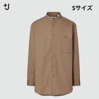 ユニクロ(UNIQLO)のユニクロ×ジルサンダー★+J★スーピマコットンオーバーサイズスタンドカラーシャツ(シャツ)