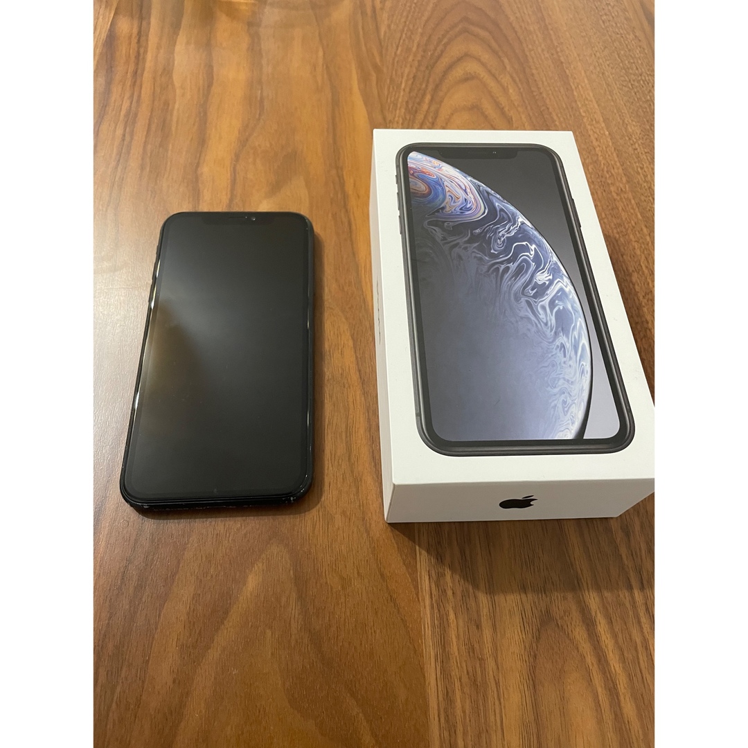 iPhone XR Black 128 GB SIMフリー - スマートフォン本体