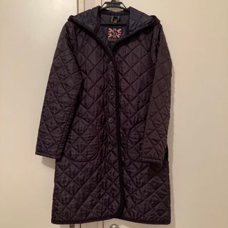 LAVENHAM 美品 ダウン ジャンバー アウター レディース l L ロング