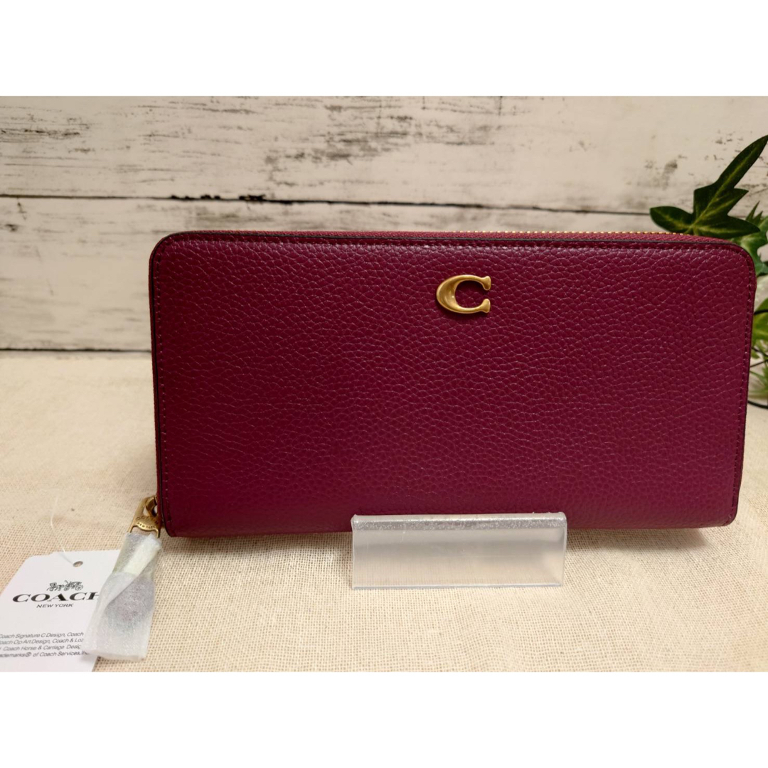 COACH   新品COACH コーチ アコーディオン ジップ ウォレット長財布