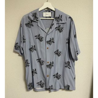 シュプリーム(Supreme)の8on8 Haze Blue Print Cuban Shirt(シャツ)