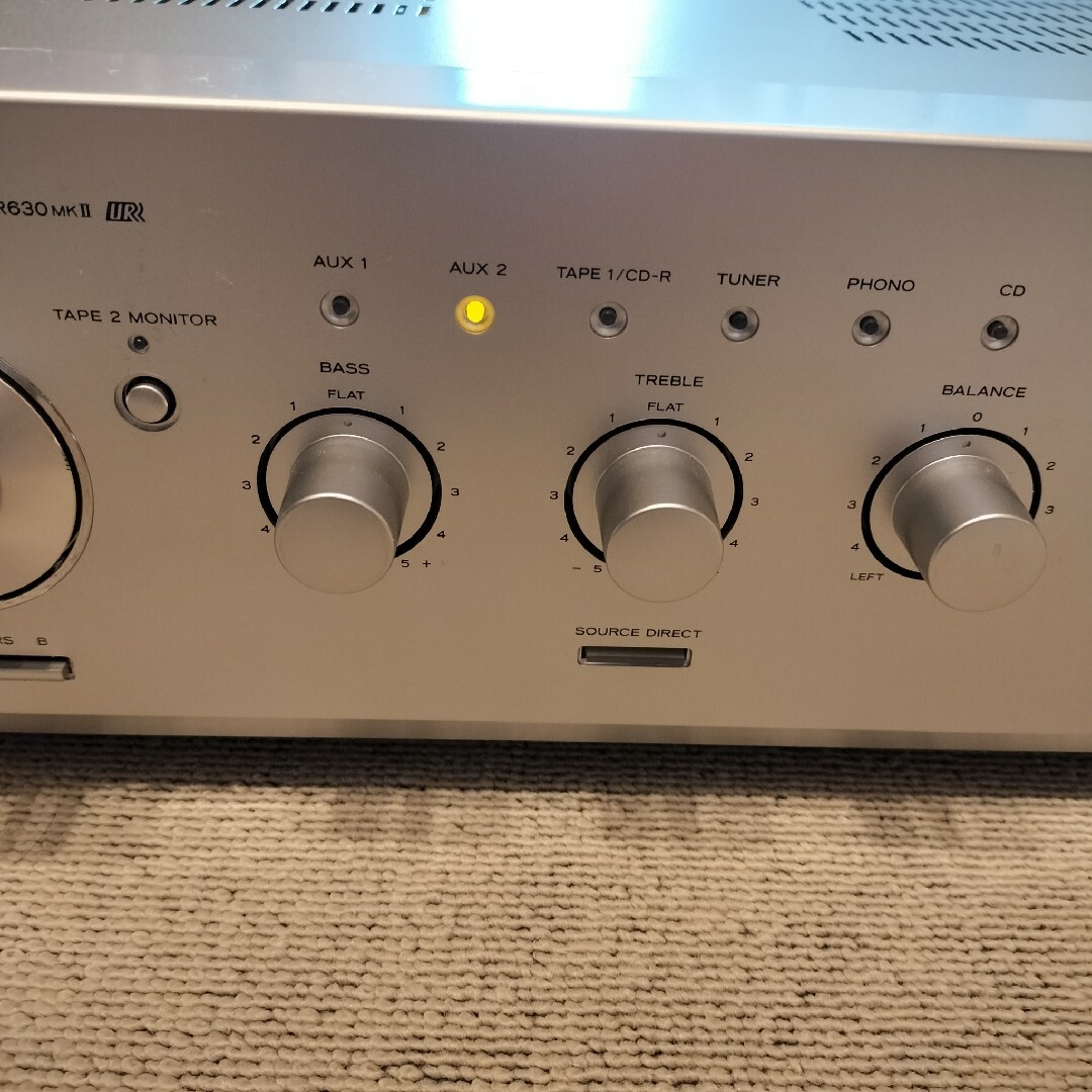 【値下中】TEAC A-R630MkII-S プリメインアンプ スマホ/家電/カメラのオーディオ機器(アンプ)の商品写真