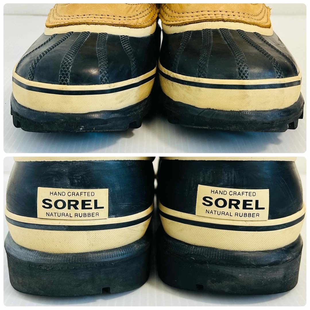 SOREL(ソレル)の【美品】ソレル カリブー NL1005-280 スノーブーツ 24cm ベージュ レディースの靴/シューズ(ブーツ)の商品写真