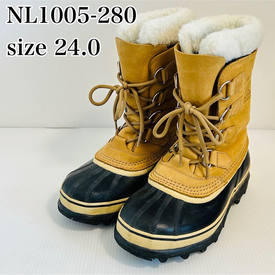 SOREL - 【美品】ソレル カリブー NL1005-280 スノーブーツ 24cm ...