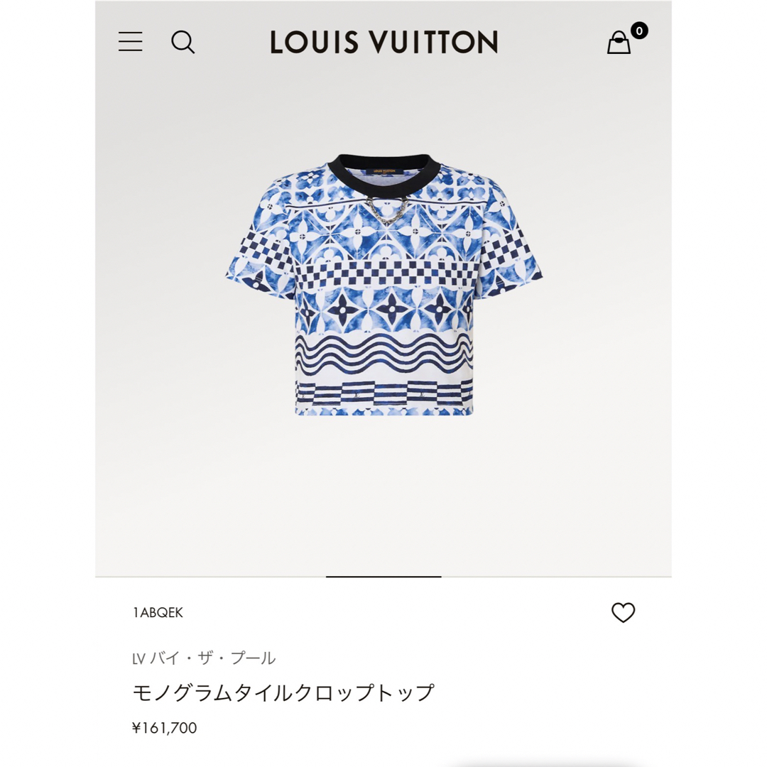 LOUIS VUITTON(ルイヴィトン)のルイヴィトン　Tシャツ レディースのトップス(Tシャツ(半袖/袖なし))の商品写真