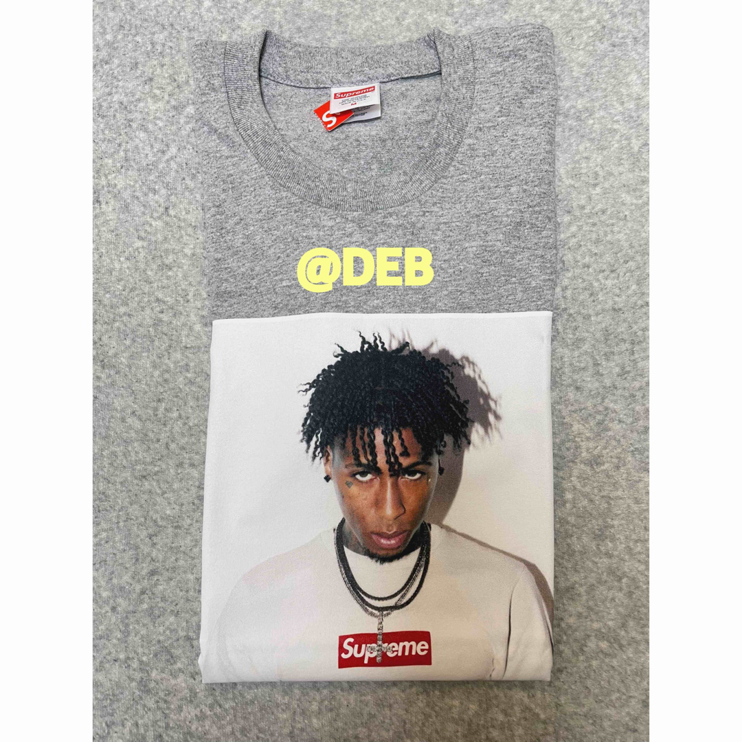 Supreme NBA Youngboy Tee Heather Grey M