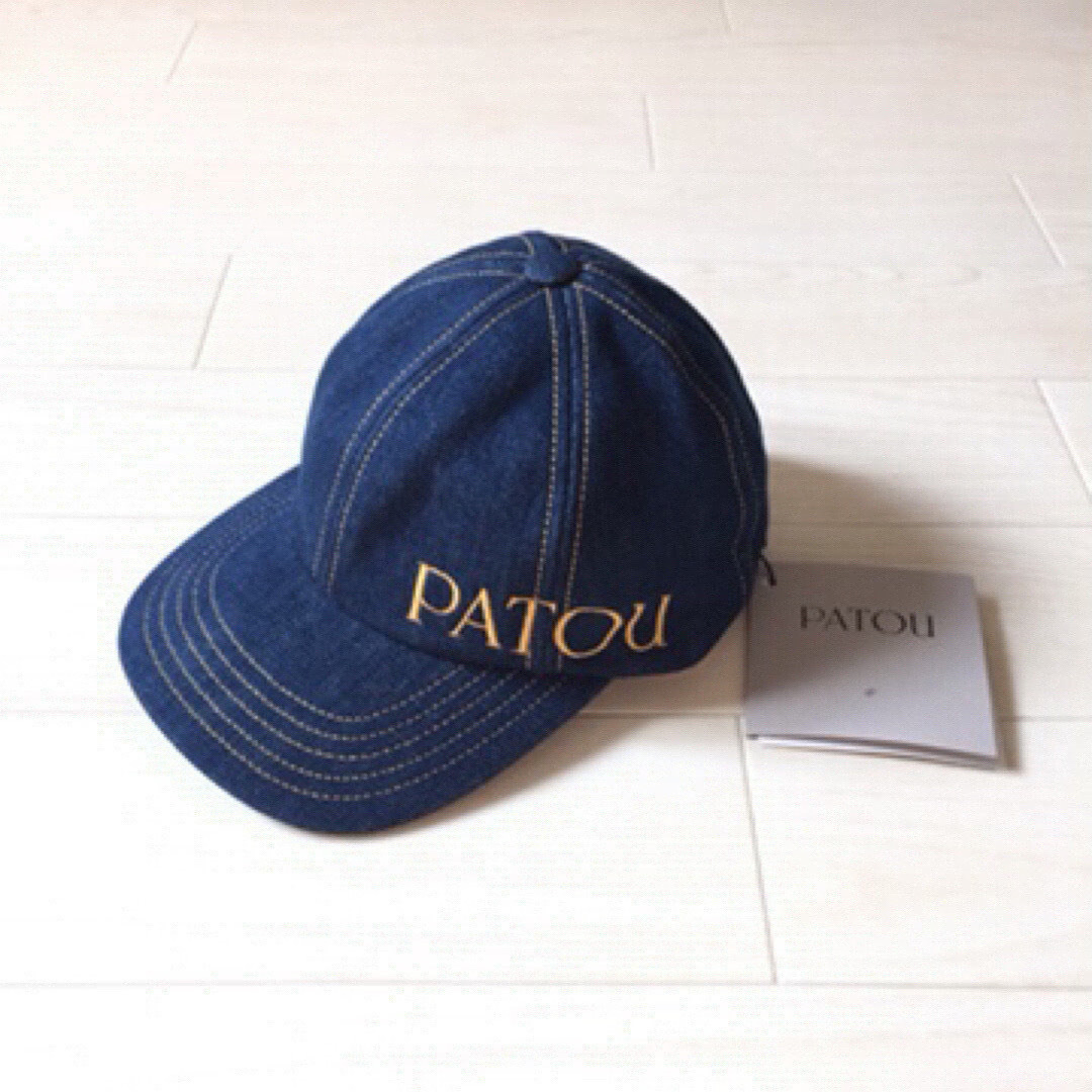 新品 PATOU デニムキャップ