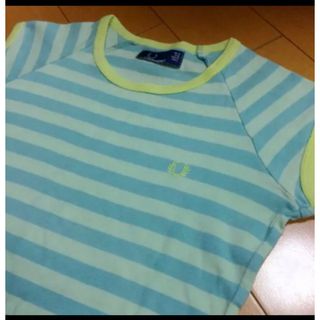 フレッドペリー(FRED PERRY)のフレッドペリーボーダーコットンカットソー(カットソー(半袖/袖なし))