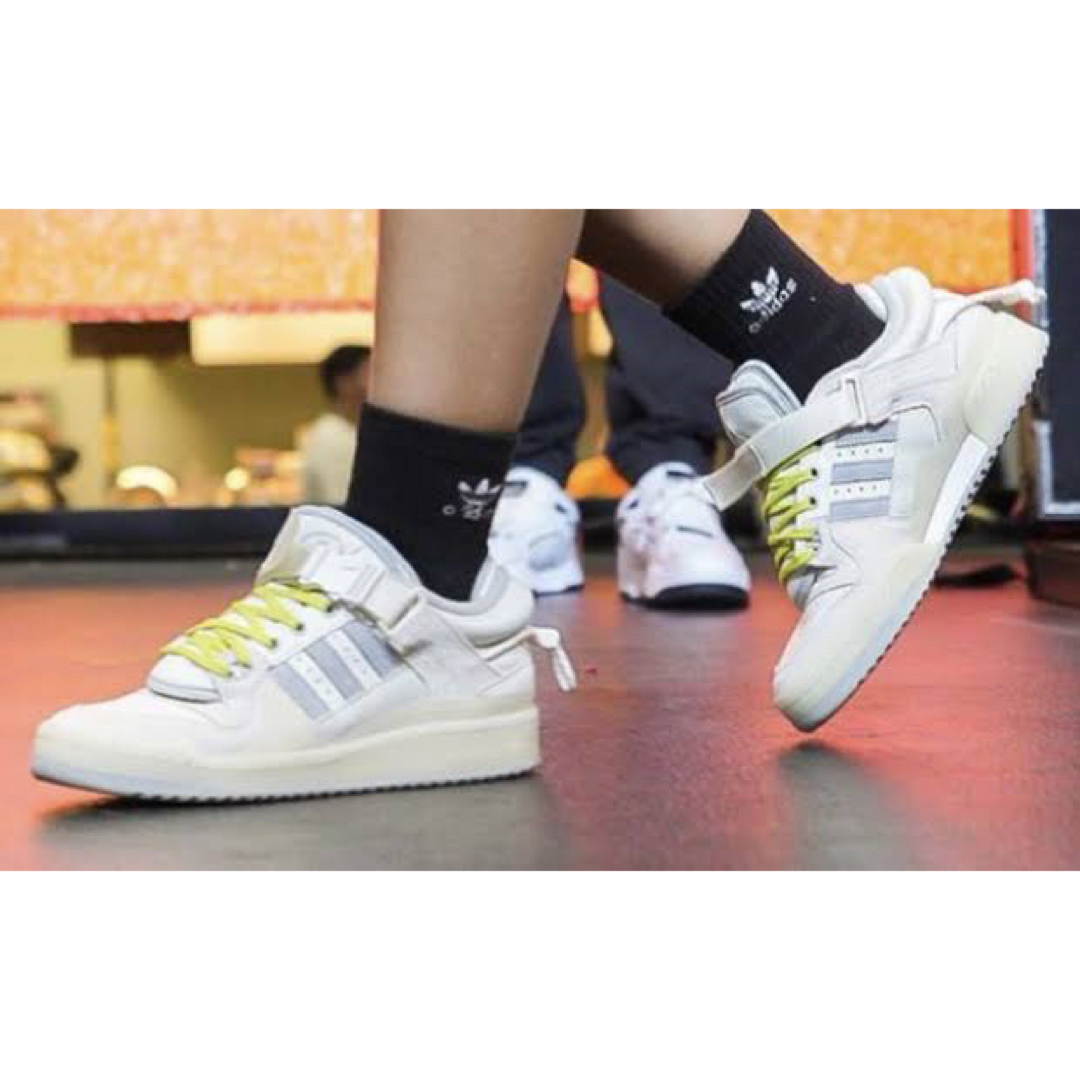 BAD BUNNY × adidas Forum Low White Bunny