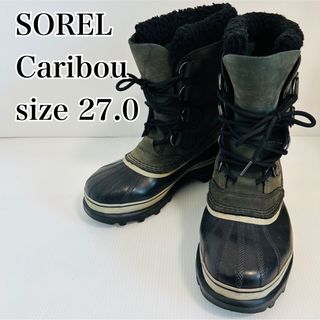 最終価格SOREL CARIBOU カリブー スノーブーツ サイズ：27cm