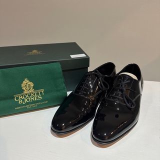 クロケットアンドジョーンズ(Crockett&Jones)の【yum様専用】クロケットアンドジョーンズ　エナメル　新郎用　結婚式(ドレス/ビジネス)