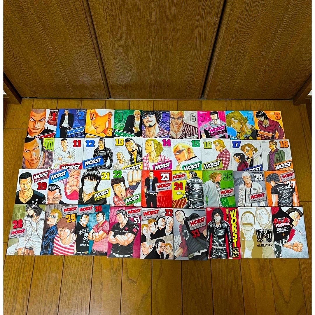 秋田書店 - クローズCROWS・ワーストWORST 全巻コンプセットの通販 by ... クローズ/CROWS 全巻セット
