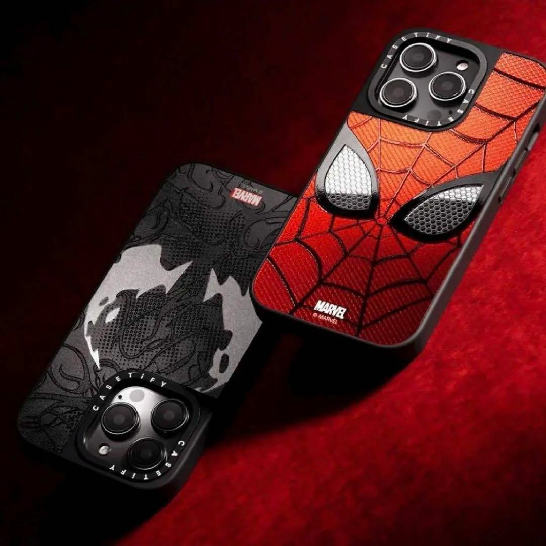 MARVEL   海外限定 CASETiFY×スパイダーマンコラボ iPhoneproMaxの