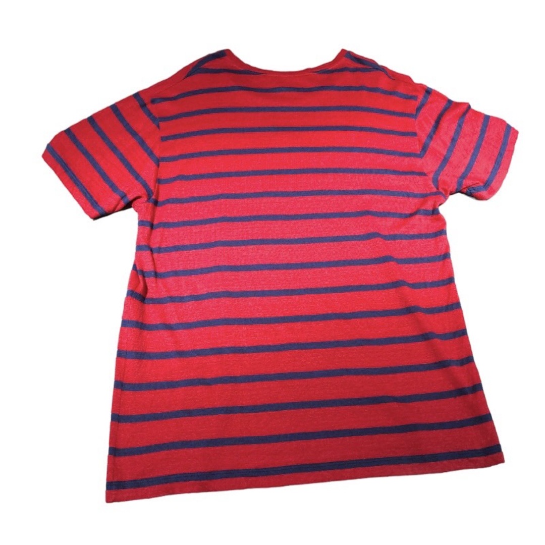 Gucci - グッチ GUCCI ヴィンテージロゴボーダーTシャツ 604177 レッド