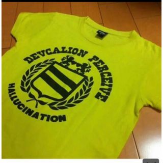 グラニフ(Design Tshirts Store graniph)のグラニフhallcinationイエローコットンＴ(Tシャツ/カットソー(半袖/袖なし))