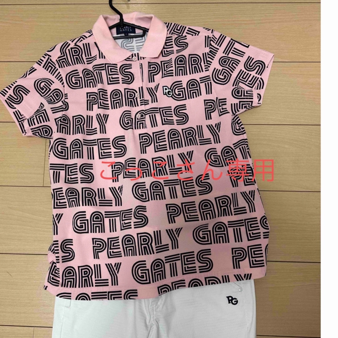 PEARLY GATES(パーリーゲイツ)のゴルフシャツ スポーツ/アウトドアのゴルフ(ウエア)の商品写真