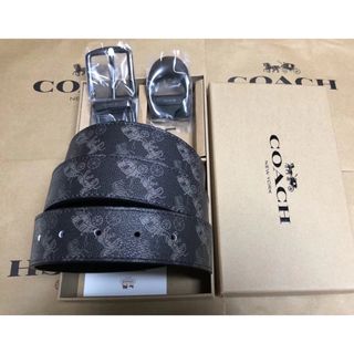 コーチ(COACH)のCOACH正規品　回転バックル　リバーシブルレザーベルト(ベルト)