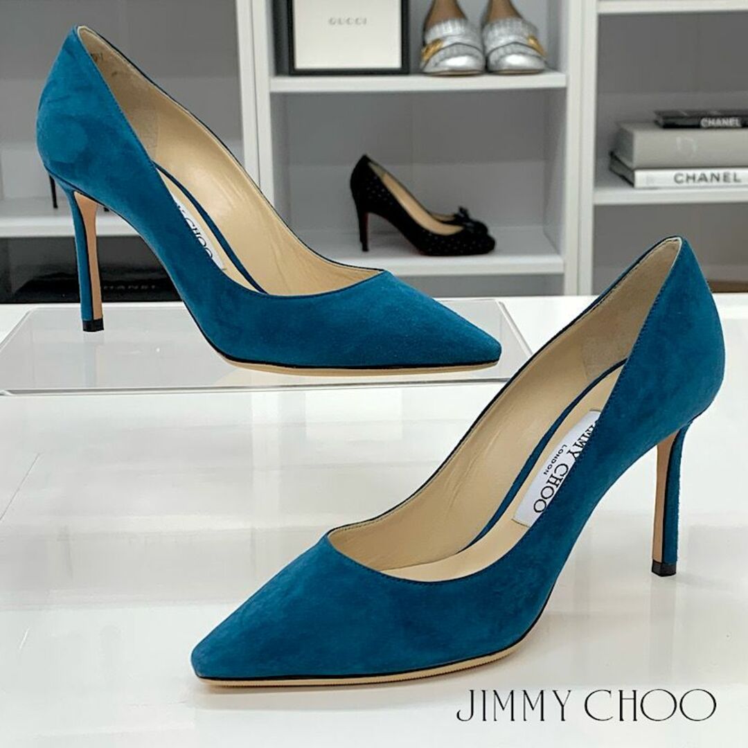 Jimmy Choo ジミーチュウ　スエードハイヒール