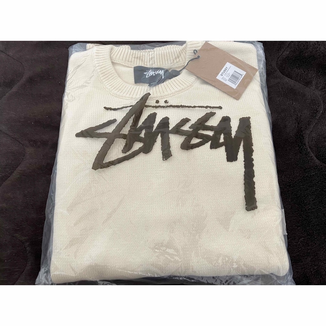 STUSSY STUSSY AUTHENTIC WORKGEAR SWEATERの通販 by LIKE a DRAGON｜ステューシーならラクマ