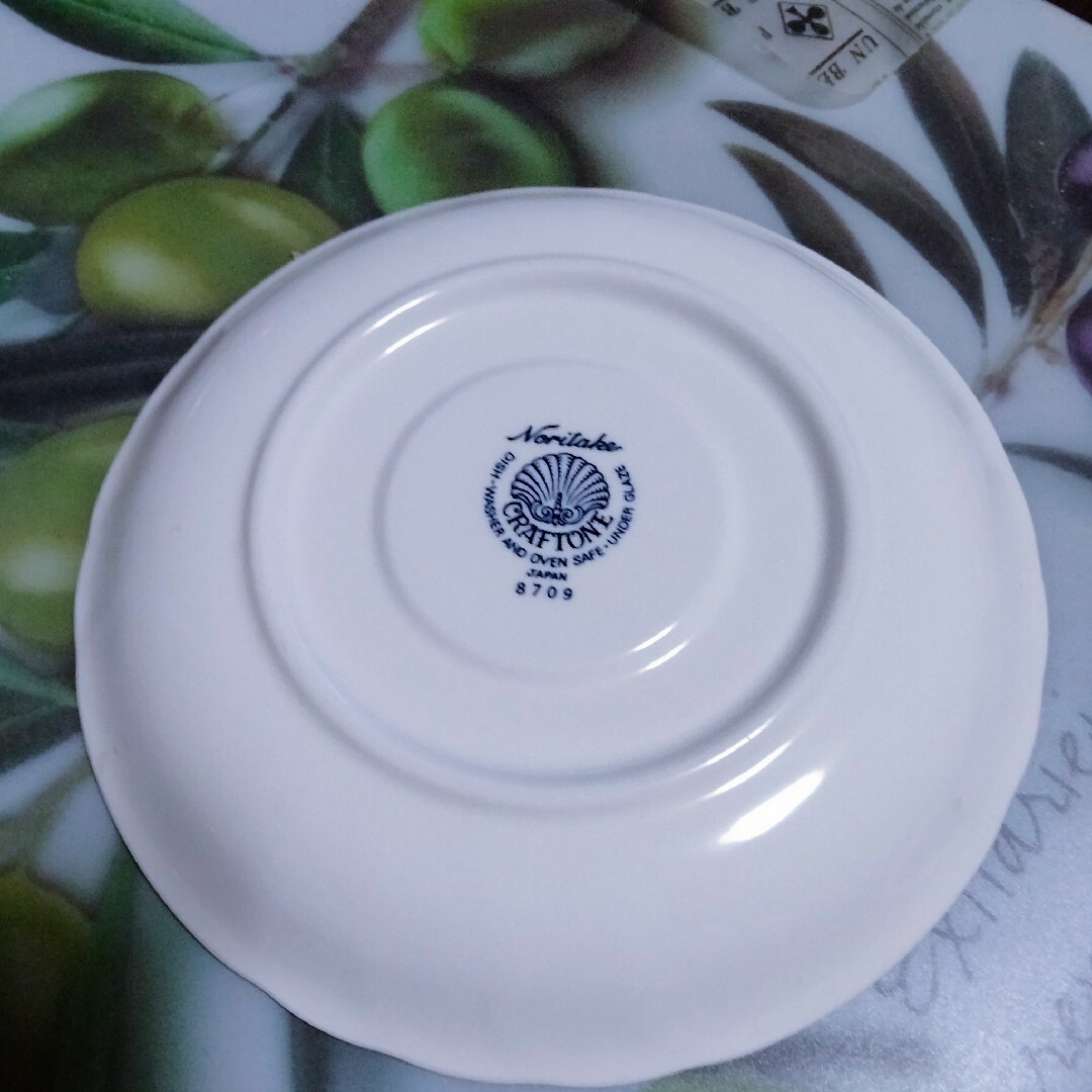 Noritake(ノリタケ)のNORITAKE クラフトーン　ティーソーサー インテリア/住まい/日用品のキッチン/食器(食器)の商品写真