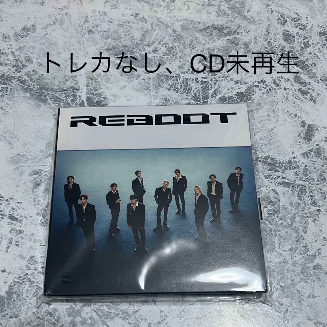 TREASURE(トレジャー)のreboot treasure CD未再生 jpver. 日本版 Weverse エンタメ/ホビーのCD(K-POP/アジア)の商品写真