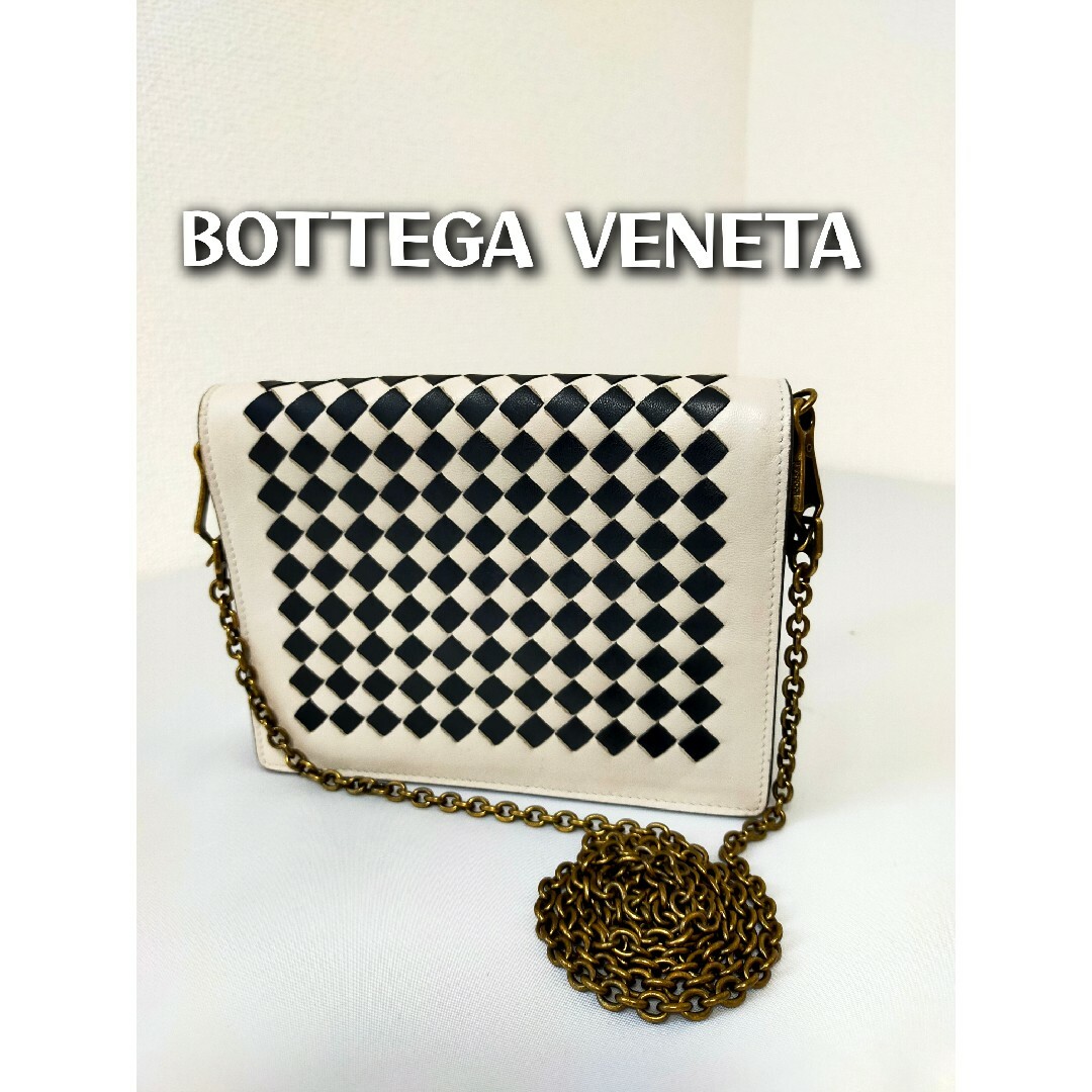 【超美品】BOTTEGA VENETA ボッテガヴェネタ チェーンウォレット新品又は未使用品Ａ