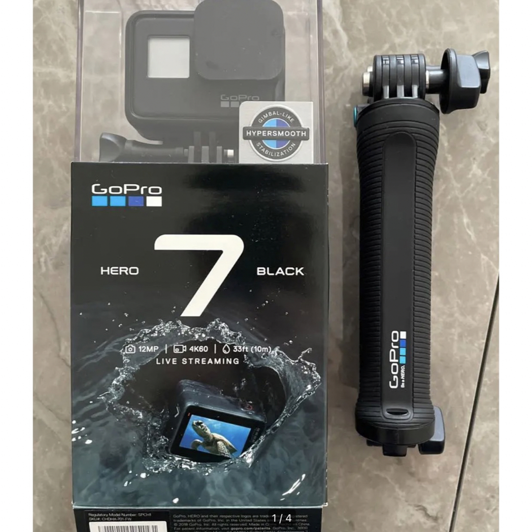 go pro 7 未開封① スマホ/家電/カメラのカメラ(ビデオカメラ)の商品写真