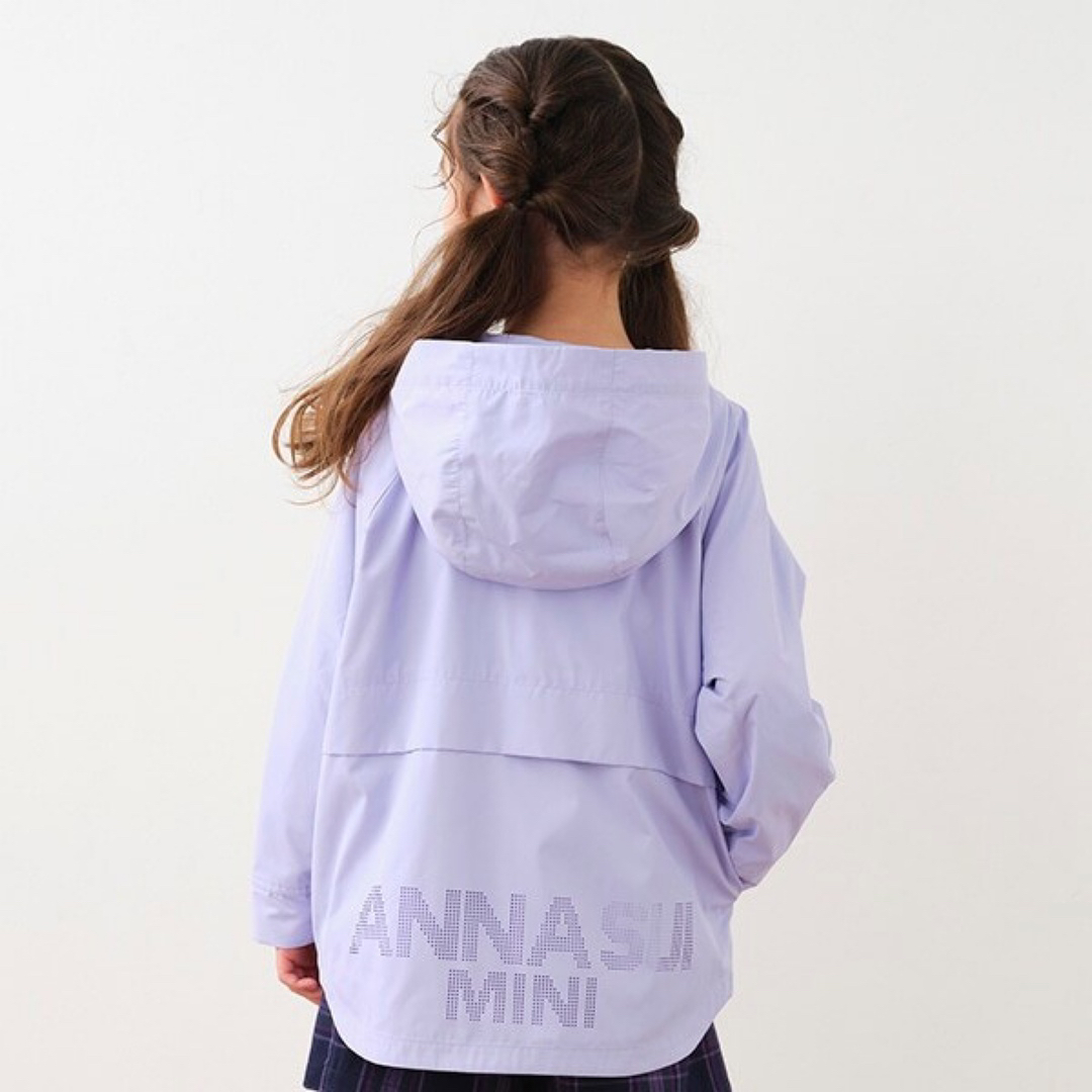 ANNA SUI mini - 新品◇ANNA SUI mini ロゴレーザーカットブルゾンの ...