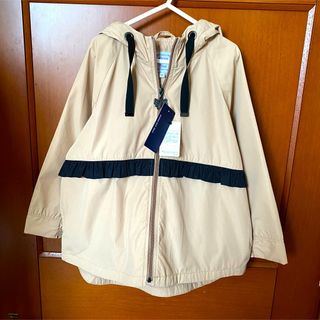 アナスイミニ　ロゴレーザーカットブルゾン　パープル　XL