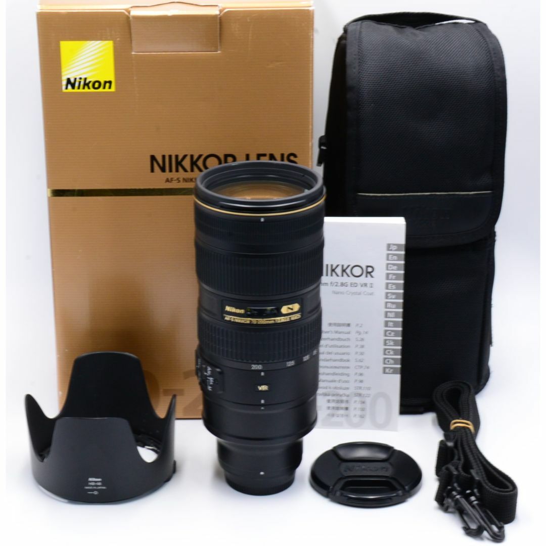 カメラニコン Nikon AF-S NIKKOR 70-200mm f/2.8E